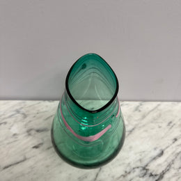 Australian Studio Glass Vase Signed