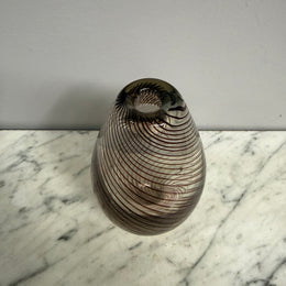 Willy Johannsson For Hadeland Scandinavian Glass Vase