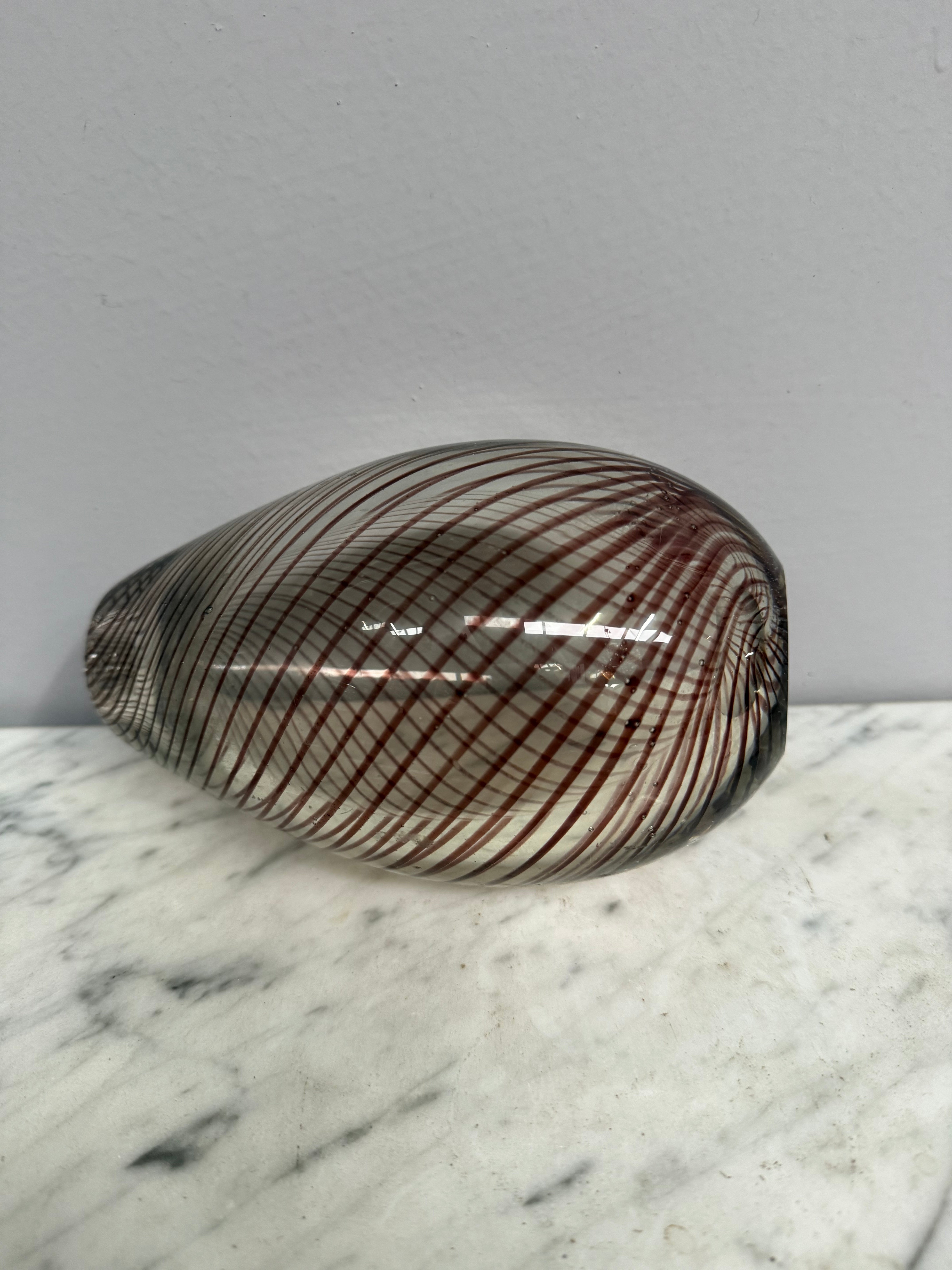 Willy Johannsson For Hadeland Scandinavian Glass Vase | Antique & Vintage | Moonee Ponds Antiques | Australia Wide Delivery