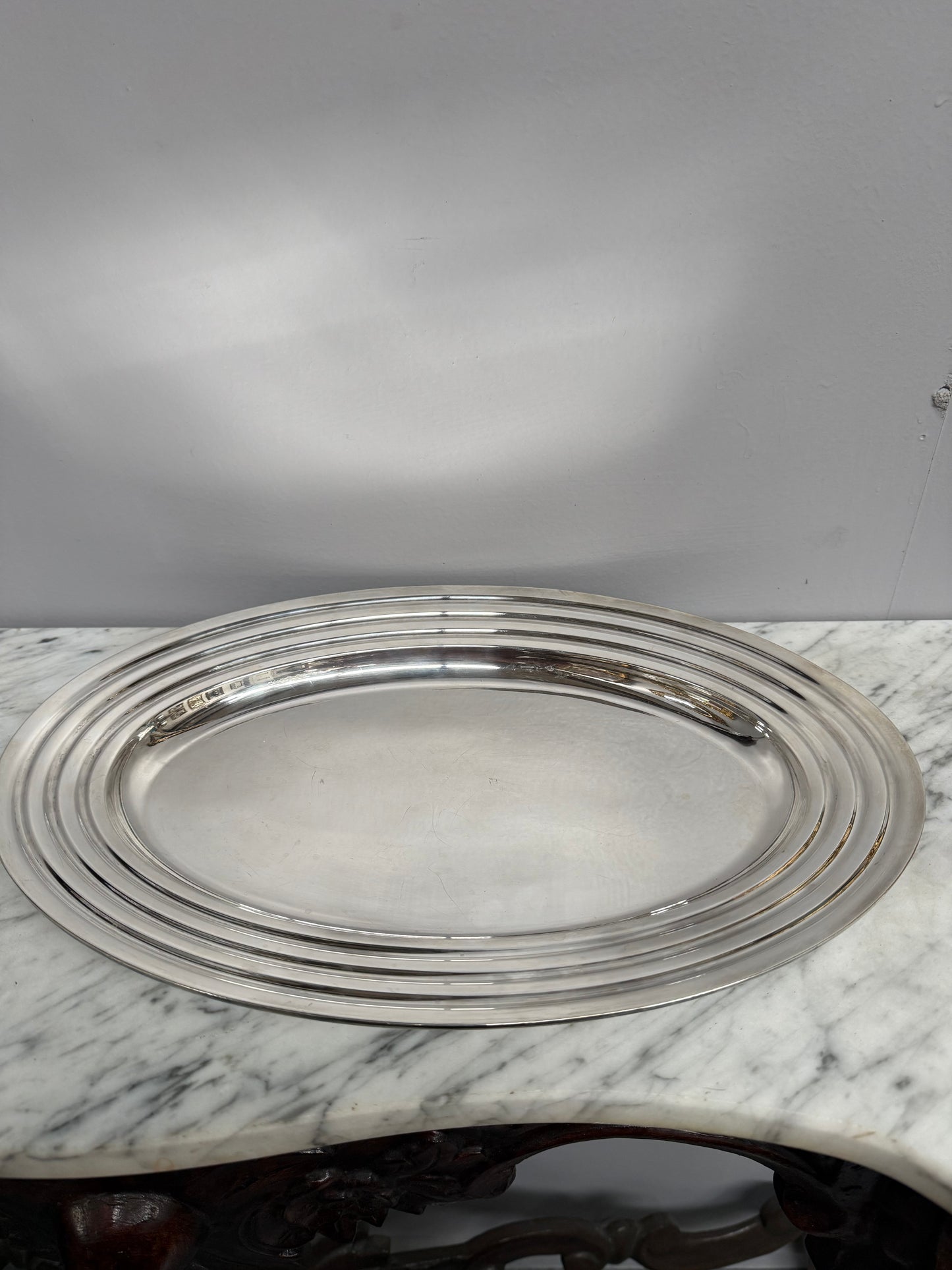Vintage Christofle Silver Plated Serving Dish