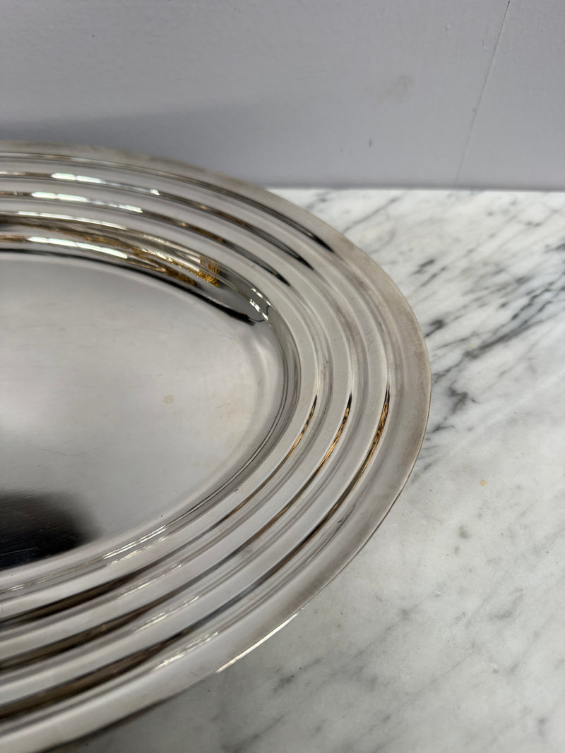 Vintage Christofle Silver Plated Serving Dish