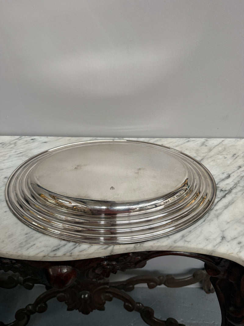 Vintage Christofle Silver Plated Serving Dish