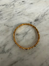 Vintage Gold Tone & Multi Stone Bangle | Antique & Vintage | Moonee Ponds Antiques | Australia Wide Delivery