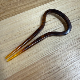 Vintage Celluloid Faux Tortoiseshell Hair Clip