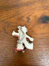 Vintage Lea Stein Skateboarder Brooch | Antique & Vintage | Moonee Ponds Antiques | Australia Wide Delivery