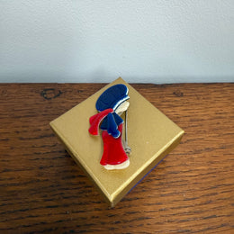 Lea Stein Little Boy Brooch
