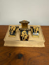 Art Deco Jean Painleve Seahorse Suite - Bracelet & Dress Clips | Antique & Vintage | Moonee Ponds Antiques | Australia Wide Delivery
