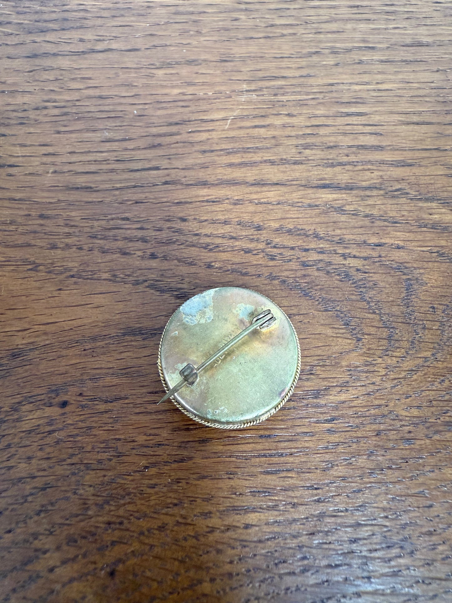 Very Fine Vintage Micro Mosaic Italian Brooch