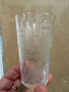 Pair Acid Etched Antique Drinking Glasses | Antique & Vintage | Moonee Ponds Antiques | Australia Wide Delivery