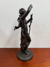 Large Vintage Bronzed Spelter Figure After Augustus Moreau | Antique & Vintage | Moonee Ponds Antiques | Australia Wide Delivery