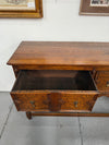 Tudor Style English Figured Oak Sideboard | Antique & Vintage | Moonee Ponds Antiques | Australia Wide Delivery