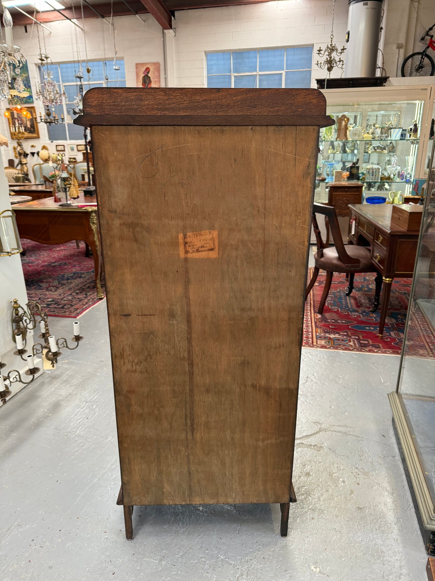 Petite Tudor Style Display Cabinet