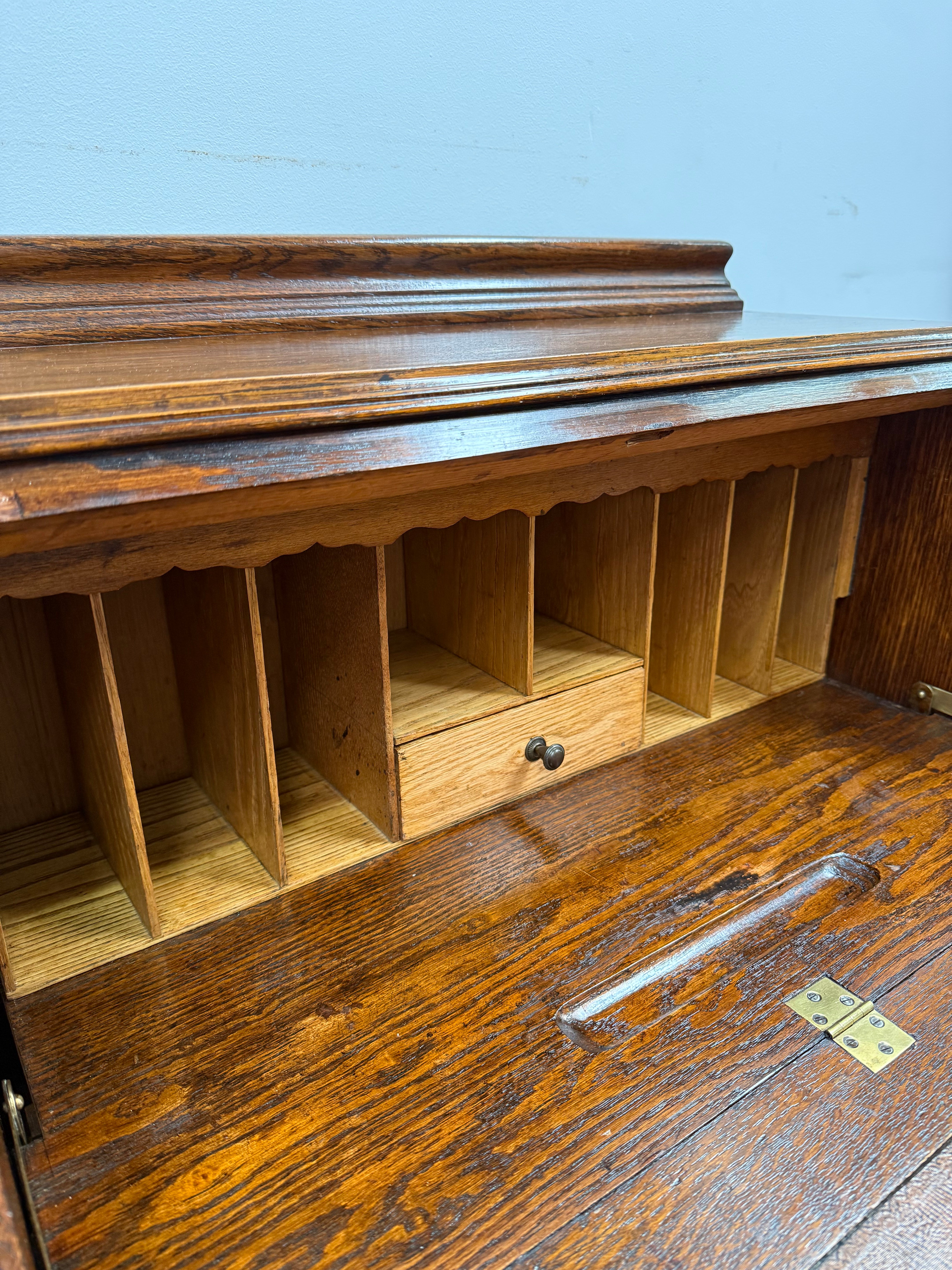 Practical Jackobean Style Writing Bureau | Antique & Vintage | Moonee Ponds Antiques | Australia Wide Delivery