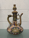 Impressive Vintage Hand Painted & Signed Portugese Decanter | Antique & Vintage | Moonee Ponds Antiques | Australia Wide Delivery