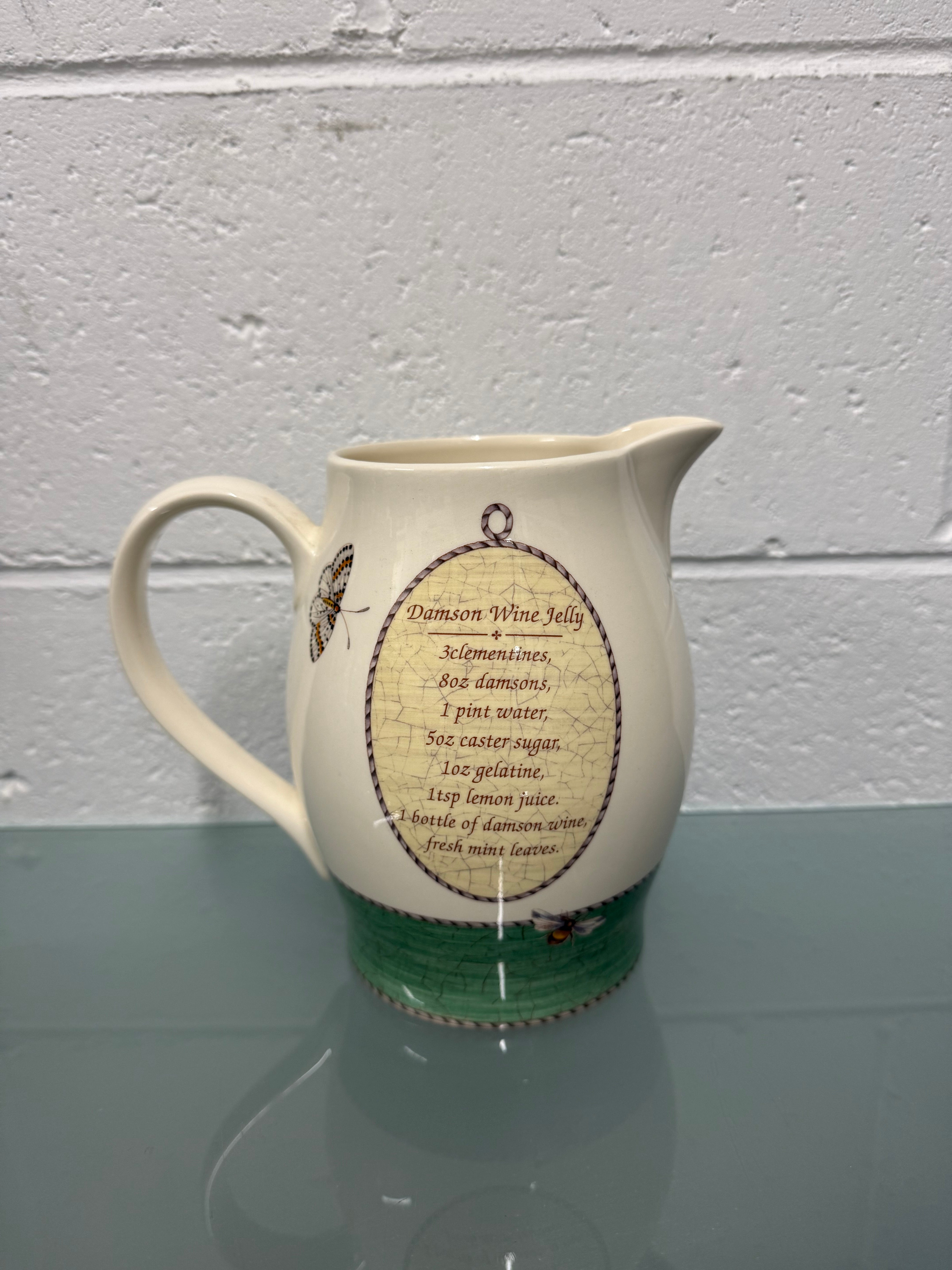 Wedgwood "Sarah's Garden" Jug