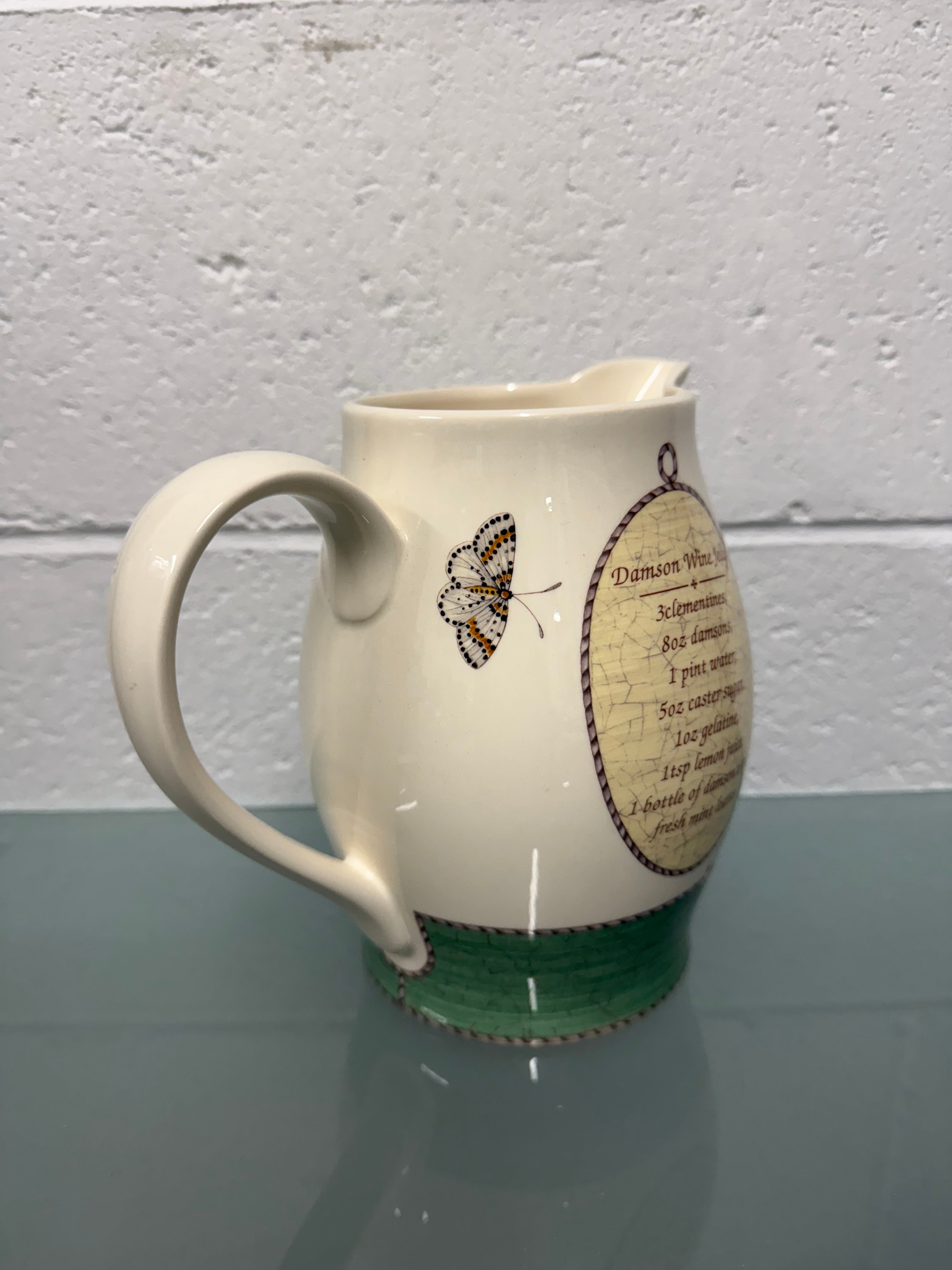 Wedgwood "Sarah's Garden" Jug | Antique & Vintage | Moonee Ponds Antiques | Australia Wide Delivery