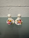 Pair Royal Crown Derby Posies Salt & Pepper | Antique & Vintage | Moonee Ponds Antiques | Australia Wide Delivery