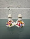 Pair Royal Crown Derby Posies Salt & Pepper | Antique & Vintage | Moonee Ponds Antiques | Australia Wide Delivery