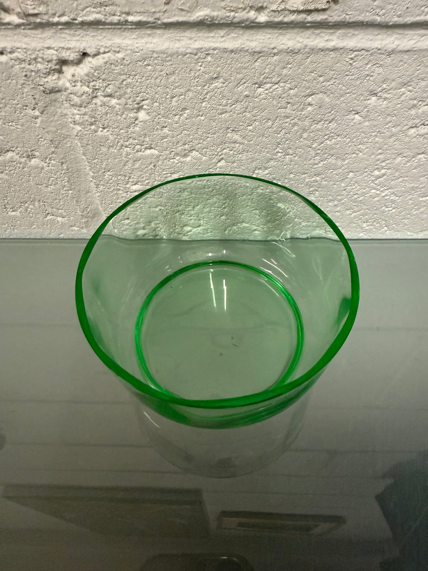 Vintage Uranium Glass Bowl