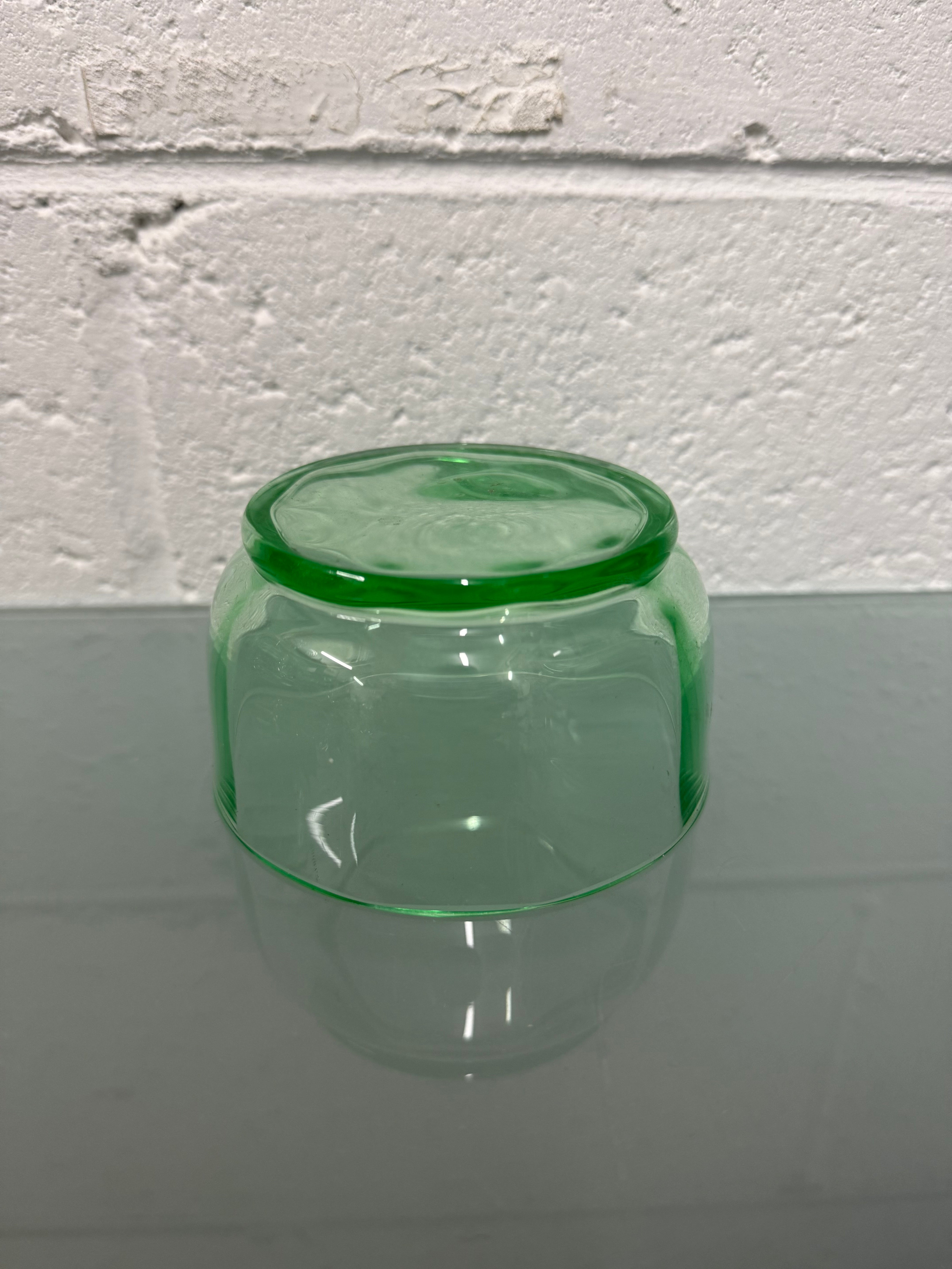 Vintage Uranium Glass Bowl | Antique & Vintage | Moonee Ponds Antiques | Australia Wide
