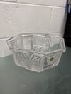 Large Vintage German Crystal Bowl with Etched Panels | Antique & Vintage | Moonee Ponds Antiques | Australia Wide Delivery