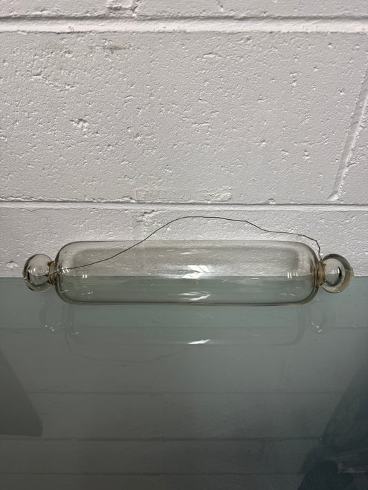 Antique Hand Blown Glass Rolling Pin