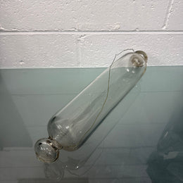 Antique Hand Blown Glass Rolling Pin