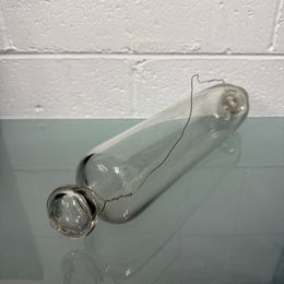 Antique Hand Blown Glass Rolling Pin