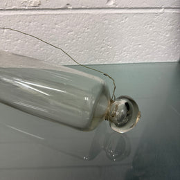 Antique Hand Blown Glass Rolling Pin