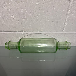 Vintage Depression Glass Rolling Pin