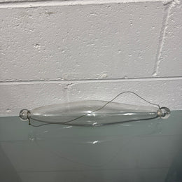 Antique Hand Blown Glass Rolling Pin