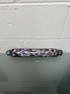 Victorian Nailsea Glass Rolling Pin Red & Blue inclusions | Antique & Vintage | Moonee Ponds Antiques | Australia Wide Delivery