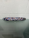 Victorian Nailsea Glass Rolling Pin Red & Blue inclusions | Antique & Vintage | Moonee Ponds Antiques | Australia Wide Delivery