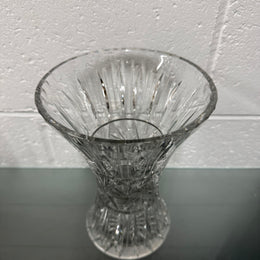 Vintage Hand Cut Crystal Vase