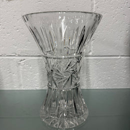 Vintage Hand Cut Crystal Vase