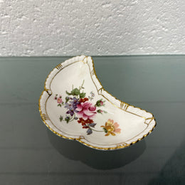 Royal Crown Derby Crescent Shape Trinket Dish