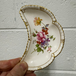 Royal Crown Derby Crescent Shape Trinket Dish