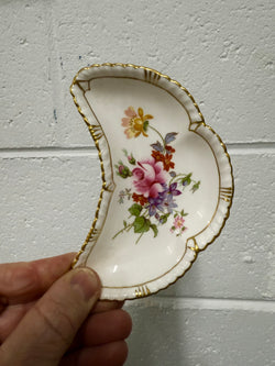 Royal Crown Derby Crescent Shape Trinket Dish | Antique & Vintage | Moonee Ponds Antiques | Australia Wide Delivery