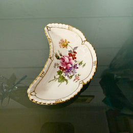 Royal Crown Derby Crescent Shape Trinket Dish