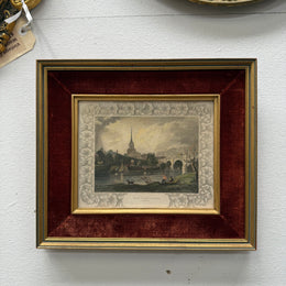 Hand Coloured Engraving "Wallingford, Berks"