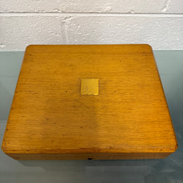 Stunning Antique Mother of Pearl and Silver-plated Fruit Set in Original Box