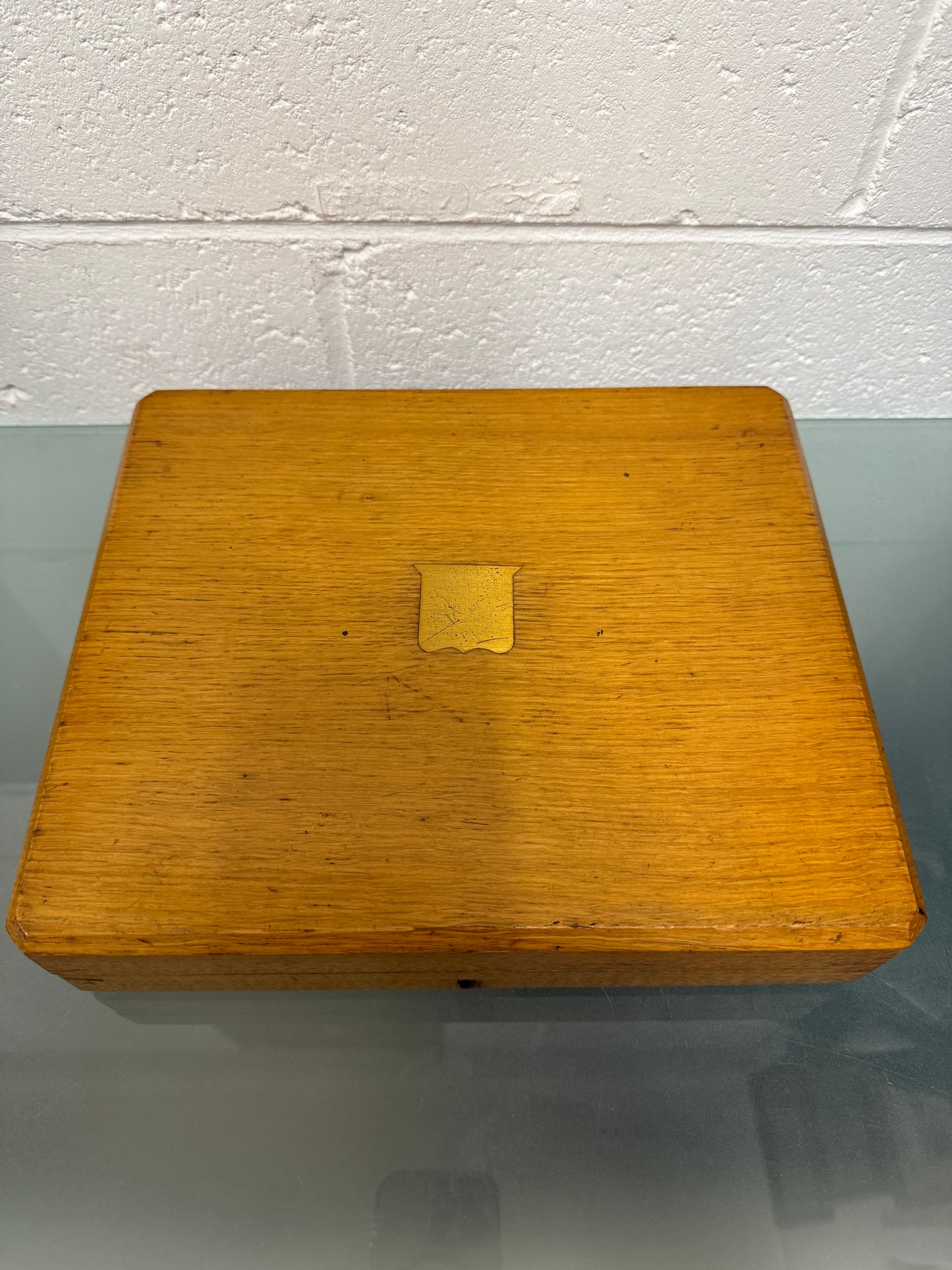 Stunning Antique Mother of Pearl and Silver-plated Fruit Set in Original Box