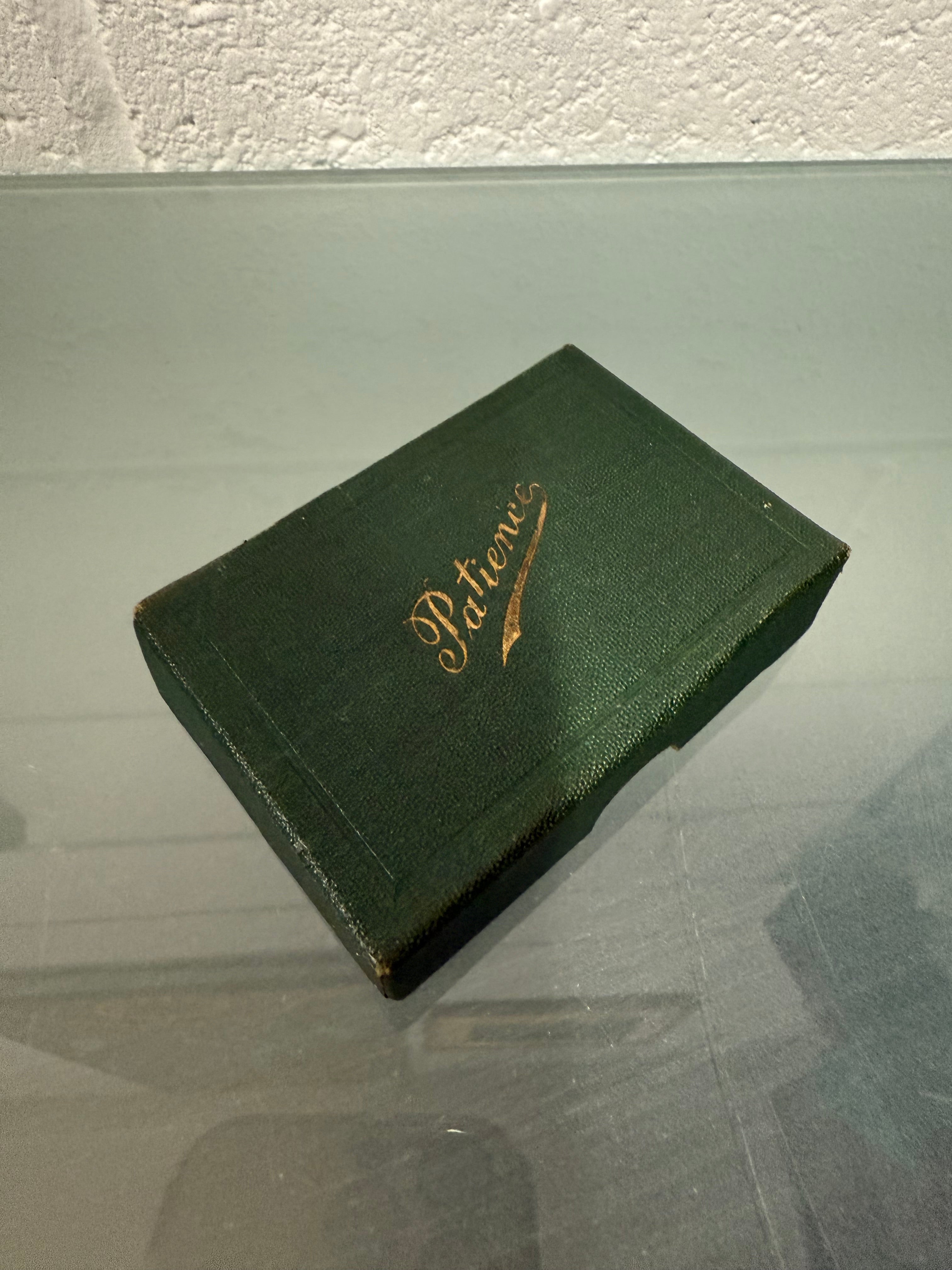 Vintage Patience Small Card Set In Original Case | Antique & Vintage | Moonee Ponds Antiques | Australia Wide Delivery