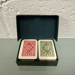 Vintage Patience Small Card Set In Original Case