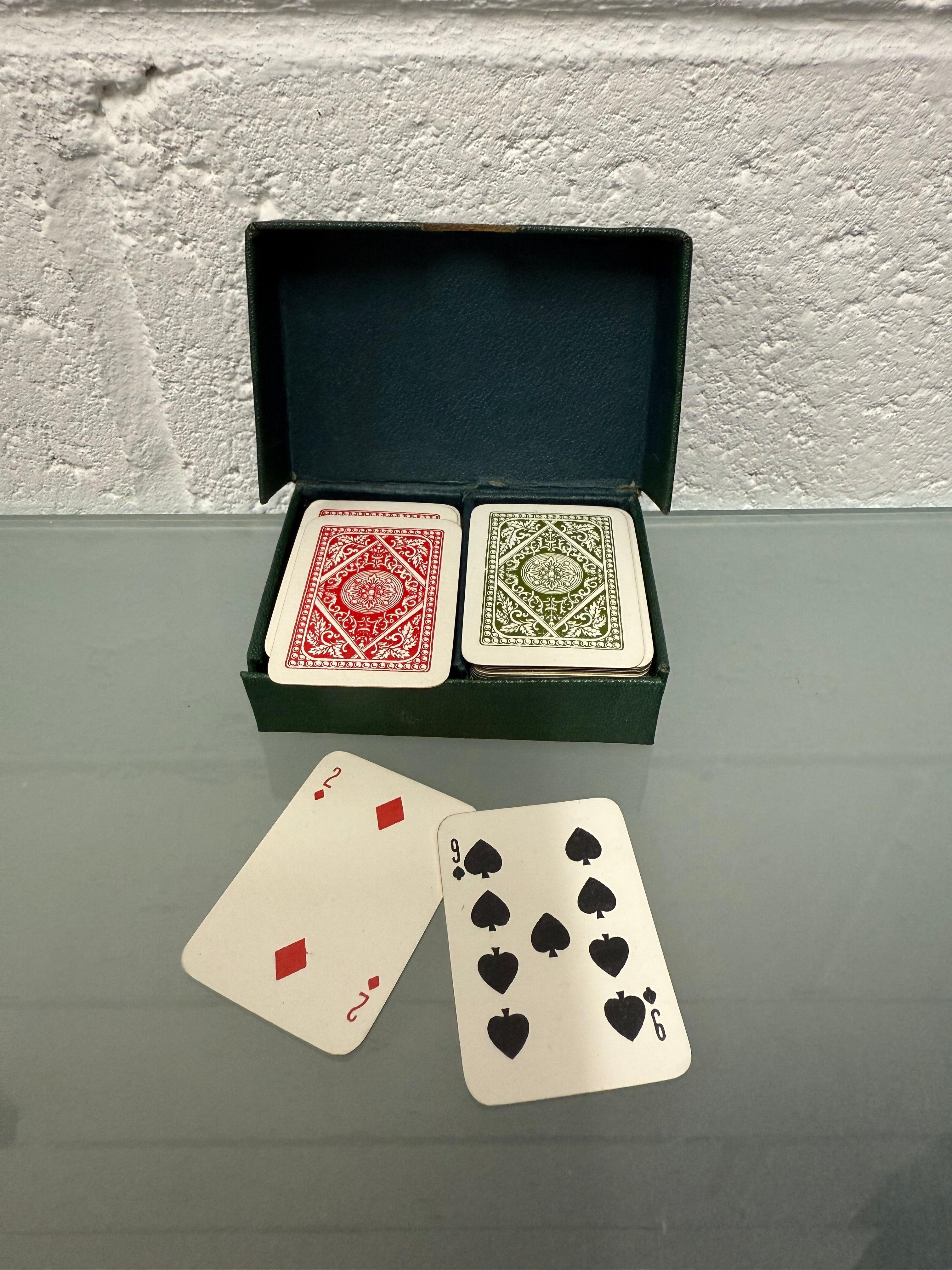 Vintage Patience Small Card Set In Original Case | Antique & Vintage | Moonee Ponds Antiques | Australia Wide Delivery