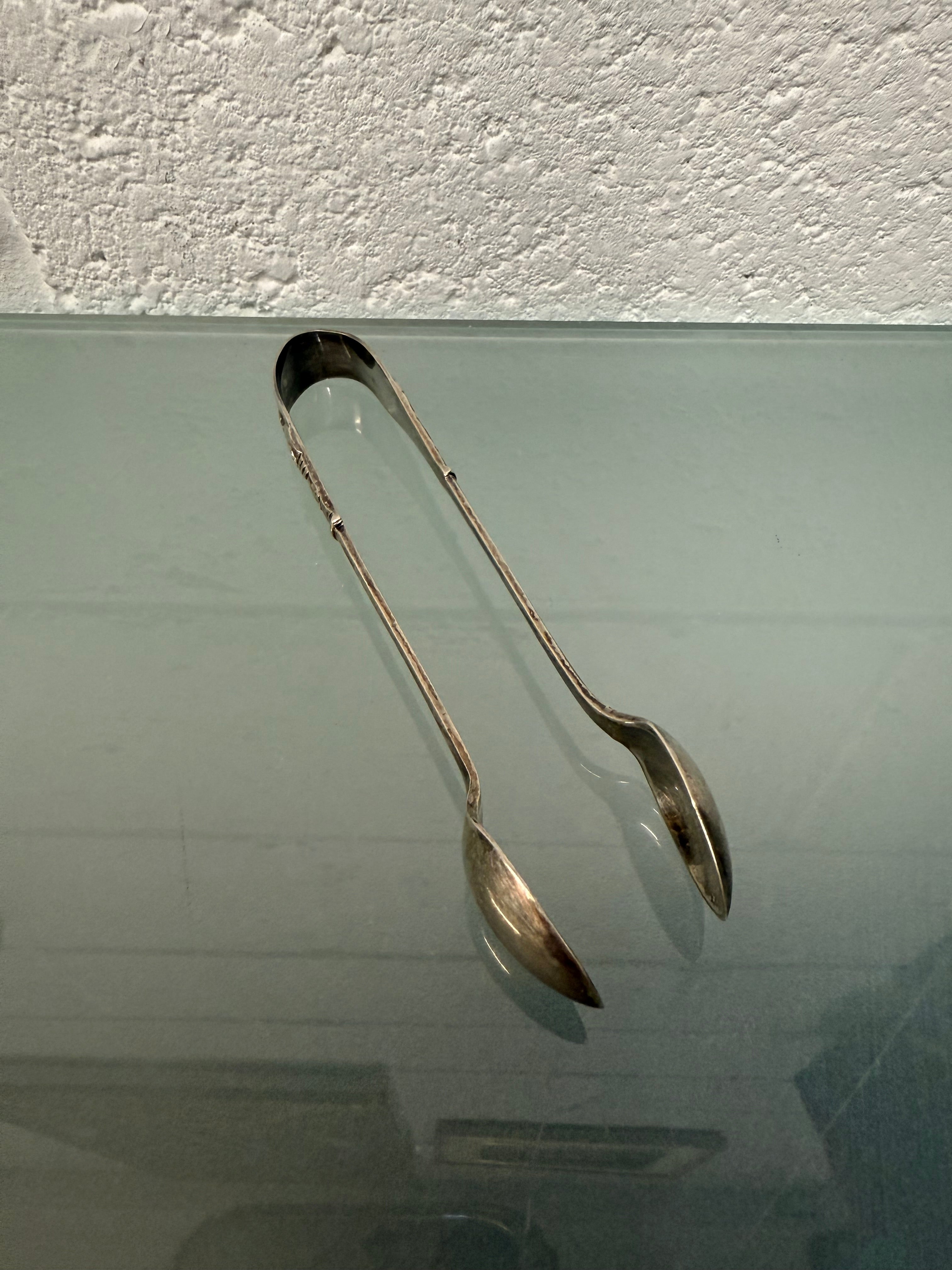 Vintage Apostle Silver Sugar Tongs | Antique & Vintage | Moonee Ponds Antiques | Australia Wide Delivery