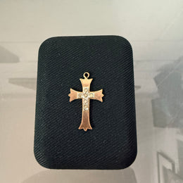 Vintage 14ct Gold Lined Cross