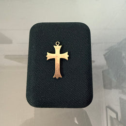 Vintage 14ct Gold Lined Cross