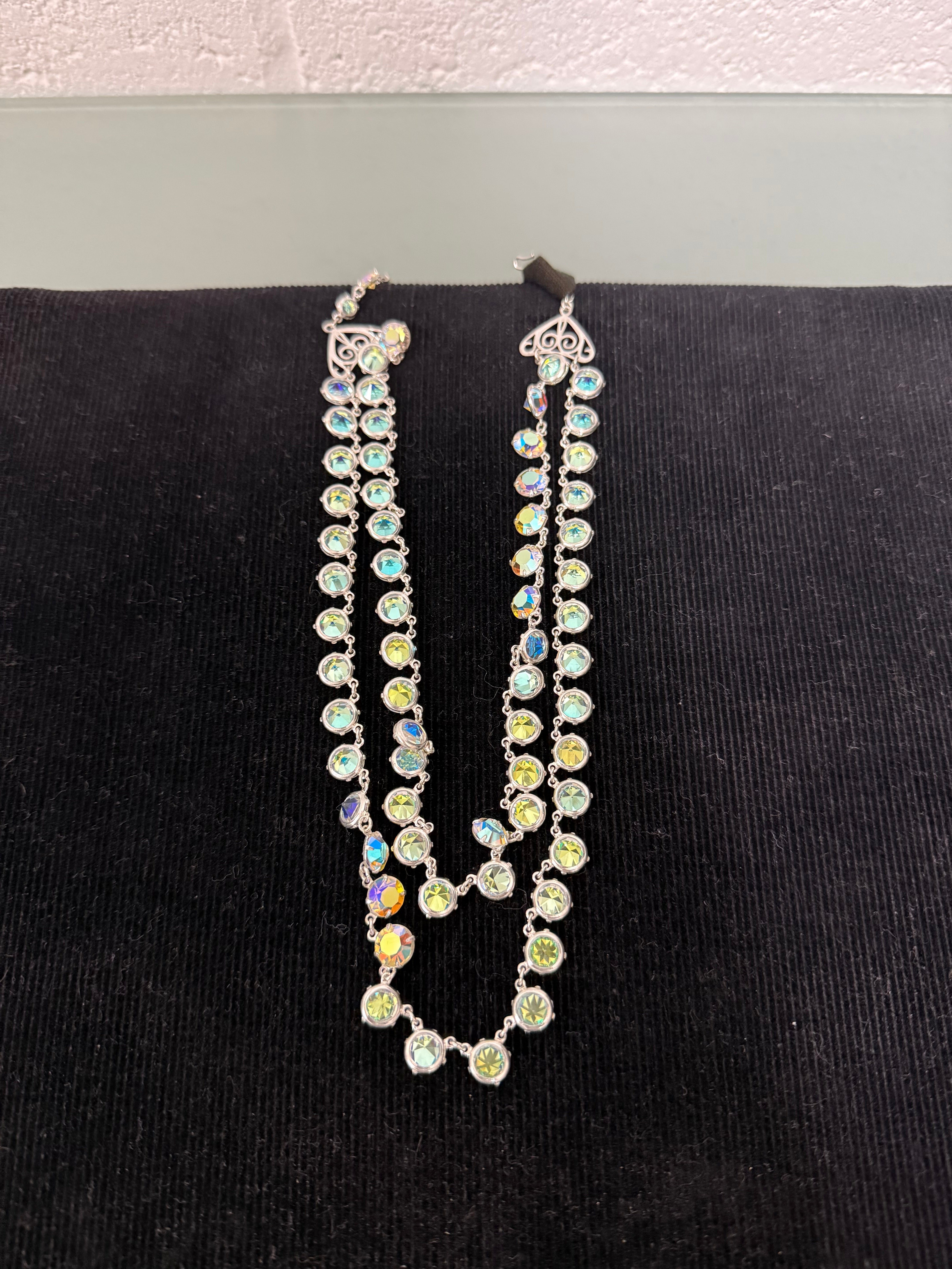 Vintage Aurora Borealis Glass Beads Necklace | Antique & Vintage | Moonee Ponds Antiques | Australia Wide Delivery
