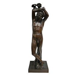 French 19th Century Bronze Statue of Narcissus | Antique & Vintage | Moonee Ponds Antiques | Australia Wide Delivery